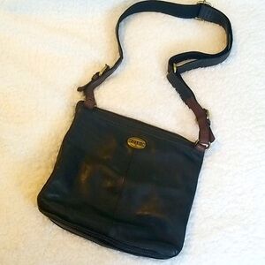 Fossil Explorer Crossbody Leather Bag
